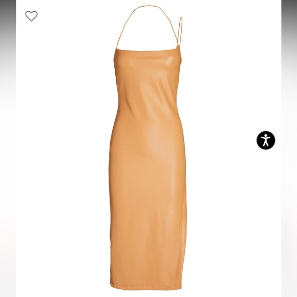 ALIX NYC
Rocco Vegan Leather Midi Dress - Picture 2 of 4